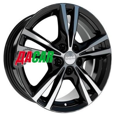 Скад Мельбурн 7x17/5x114,3 ET39 D60,1 Алмаз (АРС 014 black)