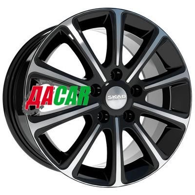 СКАД Милан 6,5x16/5x100 ET38 D67,1 Алмаз (АРС 014 black)