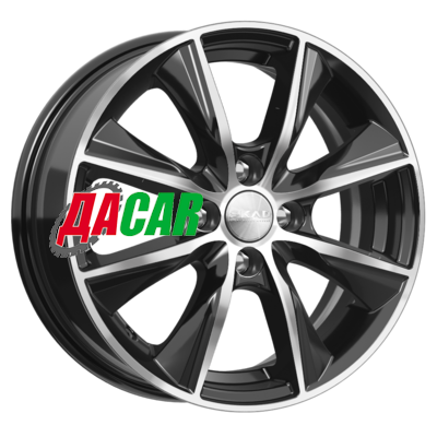 Скад Порту 6x15/4x100 ET50 D60,1 Алмаз