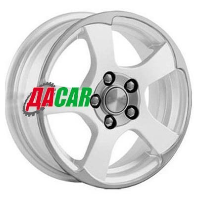 Скад Акула 5,5x14/4x98 ET35 D58,6 Алмаз белый