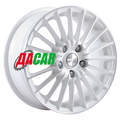 Скад Веритас 6x15/5x112 ET47 D57,1 Алмаз белый