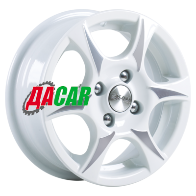 Скад Аэро 5x13/4x98 ET35 D58,6 Алмаз белый