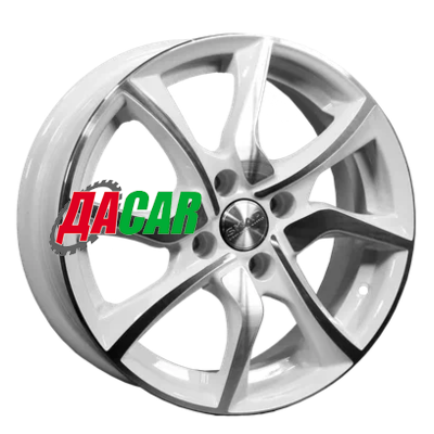 СКАД Тулон 6x15/4x100 ET39 D56,6 Алмаз белый