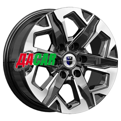 K&K Тейт (КС1050) 7,5x17/6x139,7 ET42 D75,1 Алмаз черный