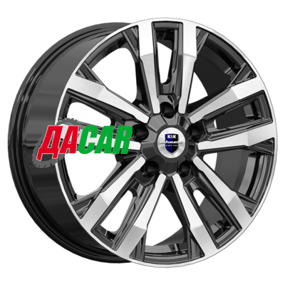 K&K Мичиган (КС1107) 8x18/5x130 ET43 D84,1 Алмаз черный