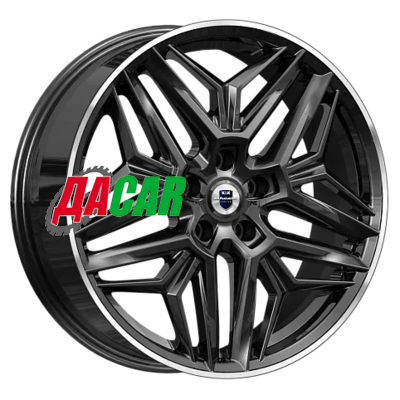 K&K Колумб (КС1038) 7x19/5x114,3 ET40 D66,6 Алмаз черный