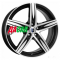 K&K Андорра (КС547) 7x17/5x108 ET40 D67,1 Алмаз черный