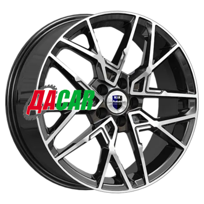 K&K Вудроф (КС1044) 7x18/5x108 ET38 D54,1 Алмаз черный