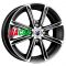 K&K Флэш (КС710) 5x13/4x100 ET35 D67,1 Алмаз черный