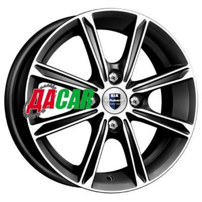 K&K Флэш (КС710) 5x13/4x100 ET35 D67,1 Алмаз черный