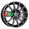 K&K Сиеста (КС474) 6x15/4x100 ET50 D60,1 Алмаз черный