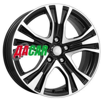 K&K КС673 7x17/5x114,3 ET39 D60,1 Алмаз черный