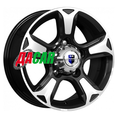K&K Атлант (КС757) 7x16/5x139,7 ET35 D108,5 Алмаз черный