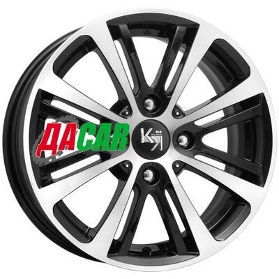 K&K Беринг (КС653) 5,5x14/4x100 ET35 D67,1 Алмаз черный