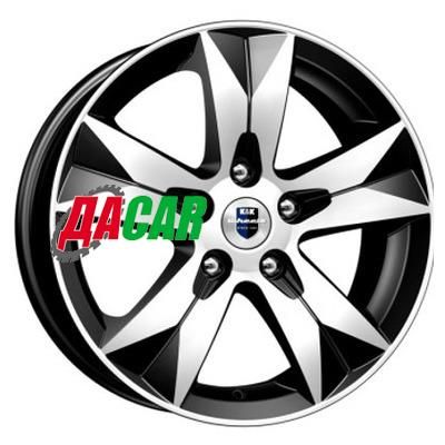 K&K Crossline (КС713) 6,5x16/5x114,3 ET51 D67,1 Алмаз черный