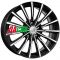 K&K Акцент (КС641) 5,5x14/4x100 ET46 D54,1 Алмаз черный КС641