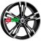 K&K Каррера (КС655) 7x18/5x115 ET44 D70,2 Алмаз черный