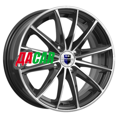 K&K Пойнт Бланк-оригинал (KC884) 6x15/4x100 ET40 D60,1 Алмаз черный