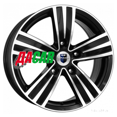 K&K да Винчи (КС528) 7x16/5x114,3 ET45 D60,1 Алмаз черный