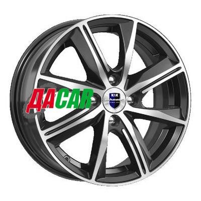 K&K Арнар (КС896) 7x17/5x114,3 ET40 D67,1 Алмаз черный