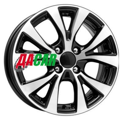 K&K КС685 6x15/4x100 ET48 D54,1 Алмаз черный