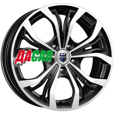 K&K Аламида-оригинал (КС705) 7x17/5x114,3 ET39 D60,1 Алмаз черный