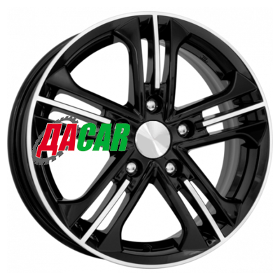 K&K Trinity (КС615) 6x15/5x114,3 ET45 D67,1 Алмаз черный