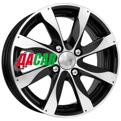 K&K Джемини (КС617) 6x15/4x98 ET35 D67,1 Алмаз черный