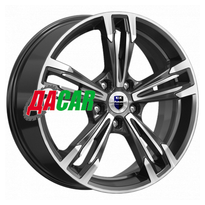 K&K Karrera Light (КС935) 7x18/5x112 ET43 D57,1 Алмаз черный