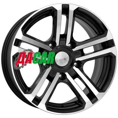 K&K Палладика (КС591) 7x16/5x139,7 ET30 D98 Алмаз черный