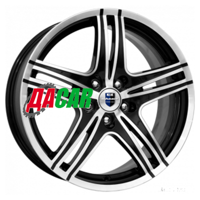 K&K Омаха (КС636) 5,5x14/4x100 ET39 D56,6 Алмаз черный