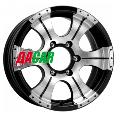 K&K Байконур (КС473) 7x15/6x139,7 ET-5 D110,1 Алмаз черный