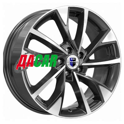 K&K Роквуд (КС900) 7x17/5x114,3 ET50 D66,1 Алмаз черный
