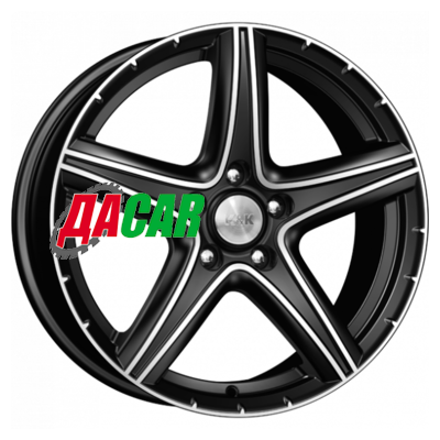 K&K Барракуда-оригинал (КС567) 7,5x17/5x114,3 ET52,5 D67,1 Алмаз черный