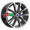K&K Лацио (КС964) 7,5x17/5x108 ET45 D67,1 Алмаз черный