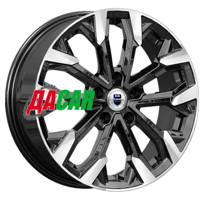 K&K Морейн (КС1046) 6,5x17/5x112 ET43 D66,6 Алмаз черный