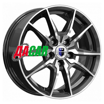K&K Адамар (КС886) 6,50x16/5x100 ET48 D56,1 Алмаз черный