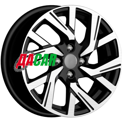 K&K КС1030 6x15/4x100 ET40 D60,1 Алмаз черный