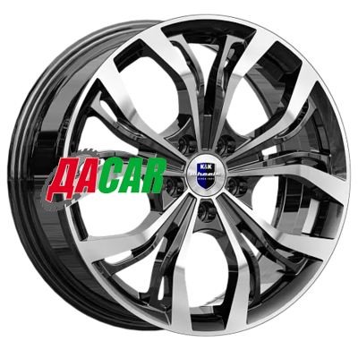K&K Аламида (КС705М) 7,00x17/5x114,3 ET45 D67,1 Алмаз черный