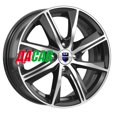 K&K Арнар (КС904) 7x16/5x108 ET40 D67,1 Алмаз черный