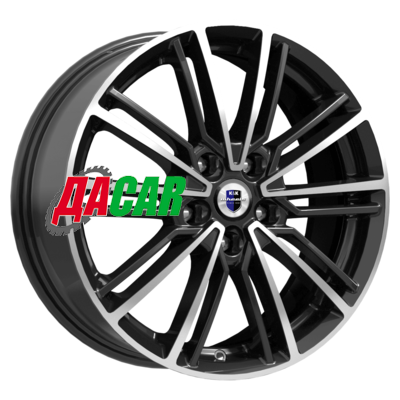 K&K Эрфурт (КС903) 7x17/4x100 ET41 D60,1 Алмаз черный