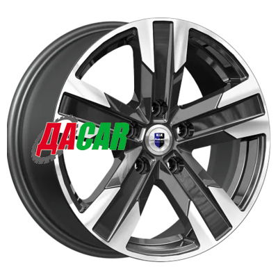 K&K Висмут (КС100) 7x16/5x108 ET40 D65,1 Алмаз черный