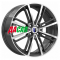 K&K Эрфурт (КС898) 7x17/5x100 ET40 D67,1 Алмаз черный