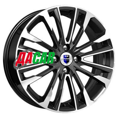 K&K Сильверстоун-оригинал (КС770) 6,5x17/4x98 ET35 D58,5 Алмаз черный SK