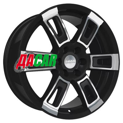 Скад Тор 8x18/6x139,7 ET30 D67,1 Алмаз матовый