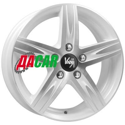 K&K Андорра (КС496) 6x15/5x105 ET39 D56,6 Алмаз вайт