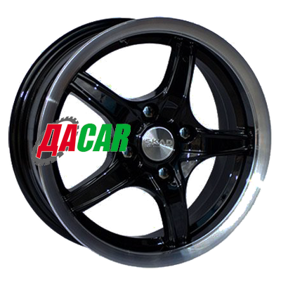 Скад Стинг 5,5x14/4x98 ET38 D58,6 Антрацит-алмаз