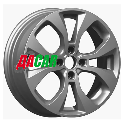 Скад KL-296 6x16/4x100 ET40 D60,1 Arctic grey