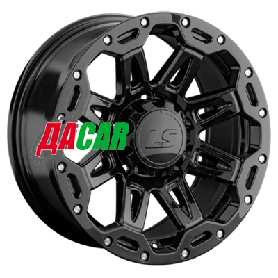 LS 1346 9x17/5x150 ET30 D110,1 BK (конус, Колпак+лого)