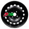 Next NX-013 6x15/4x100 ET48 D54,1 BK